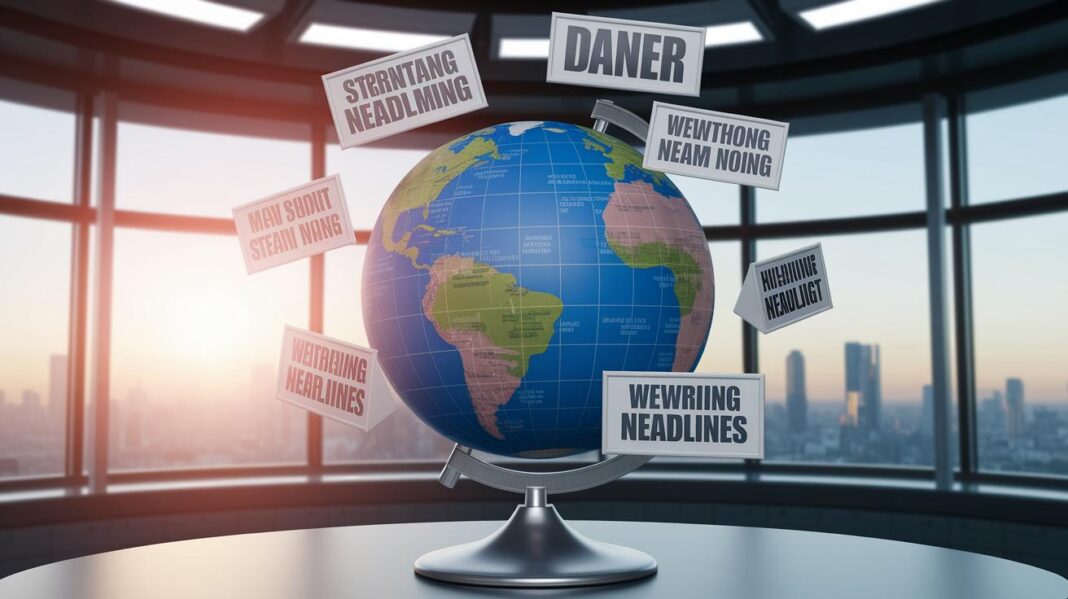 Global Headlines Today: Fresh World News Update