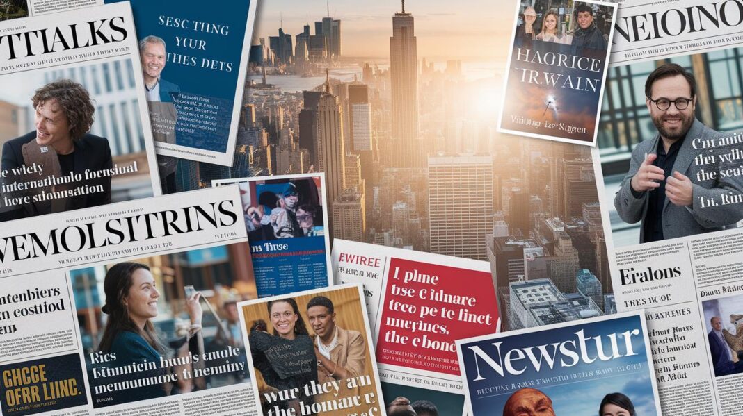 Global Newspaper Headlines: Exciting International Trends